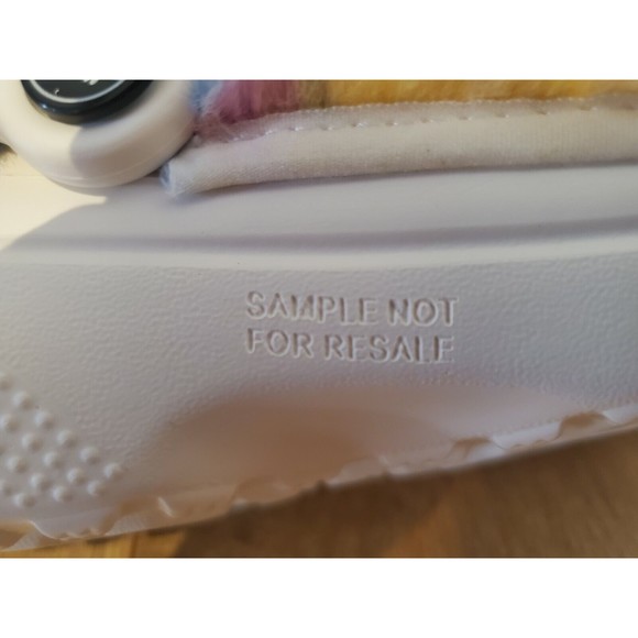 NWOT Crocs CLASSIC FUR SURE Tie Dye Colored Lined Clog Shoes Womens 7 / Mens 5 - Picture 7 of 7